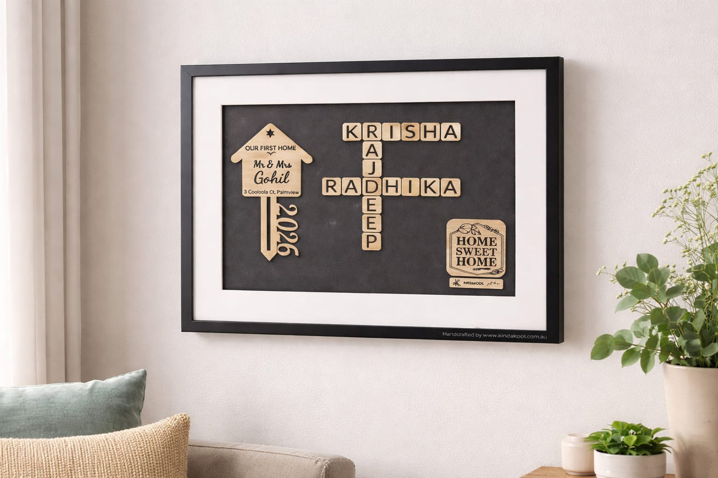 Custom-First-Home-Key-Frame-with-Scrabble-Names-Personalized-Housewarming-Gift-Kindakool-Studio