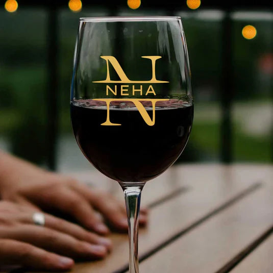 Customized Wine Glasses