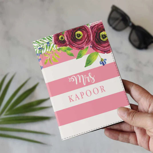 Personalized Passport Cover