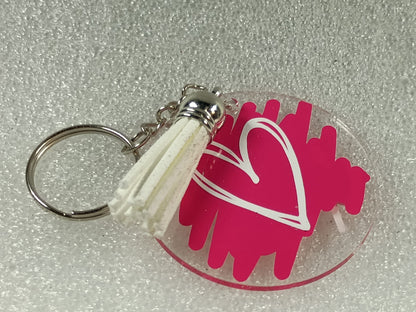 Personalised Aunt Key Ring