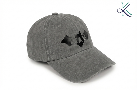 Kindakool Custom 'SuperH' Baseball Cap – Vintage Washed Grey