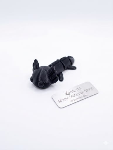 Luna the Moon Spirit Axolotl