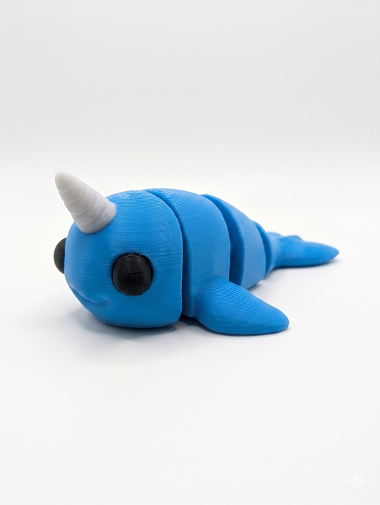 Ollie the Articulated Narwhal
