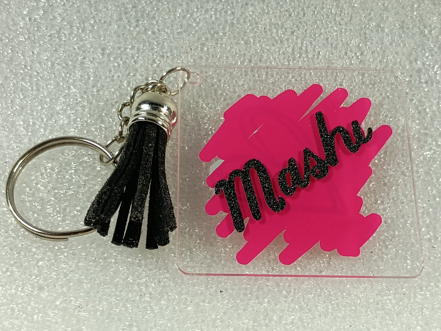 Customised Nickname Acrylic Key Ring
