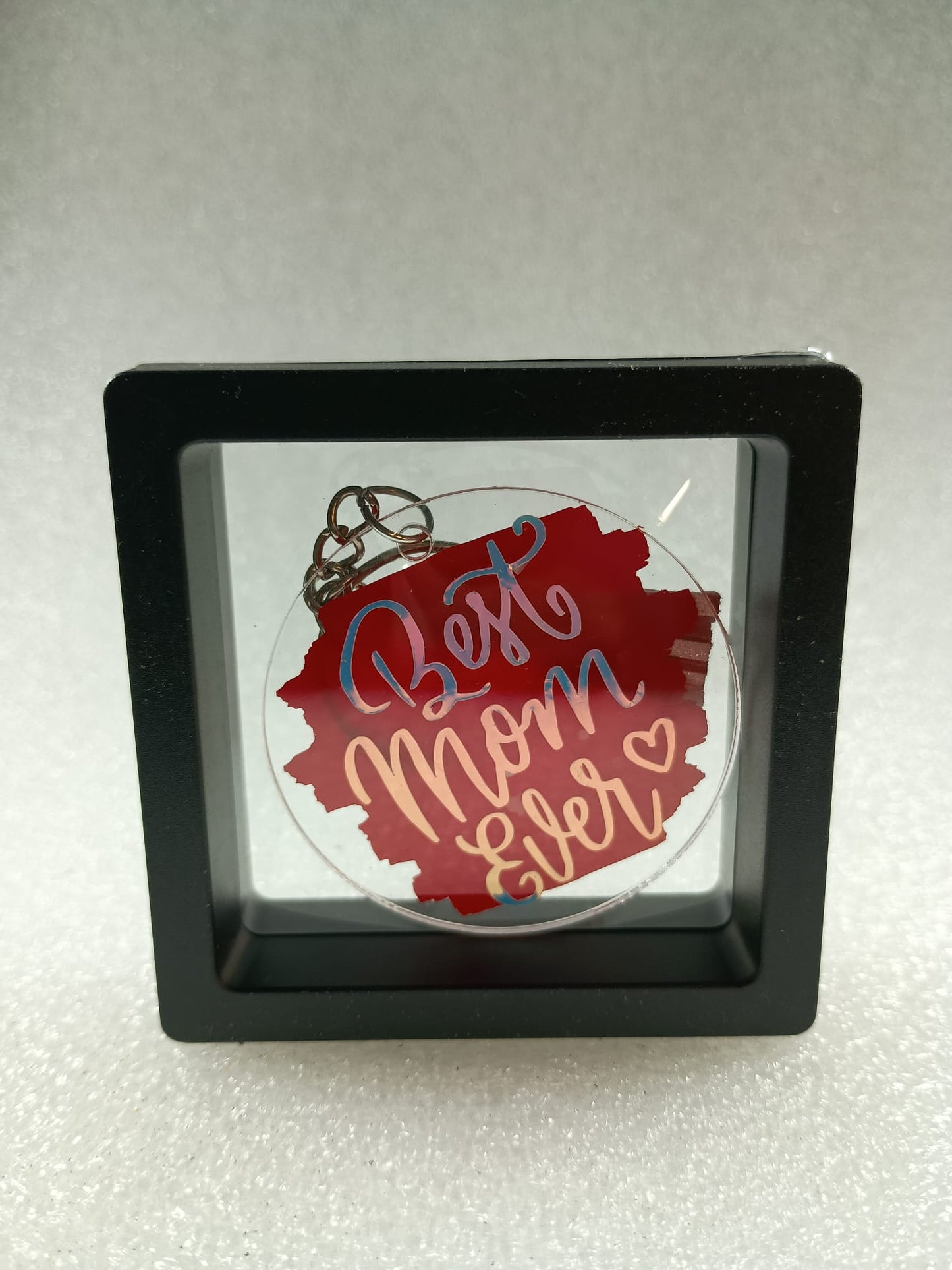Best Mom Ever Acrylic Key Ring