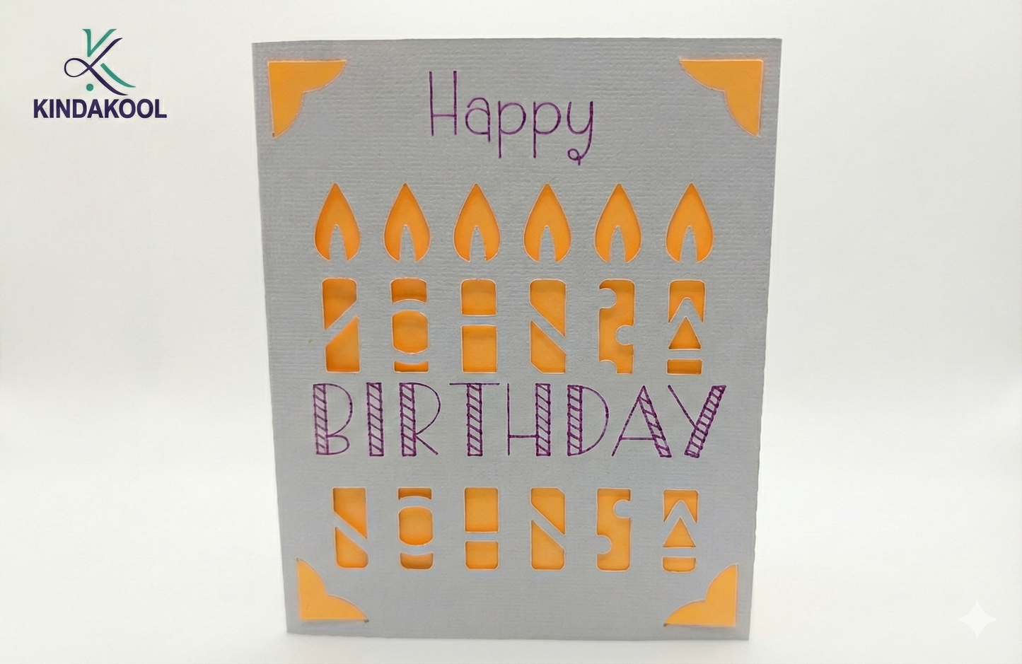 Candle Wishes Birthday card