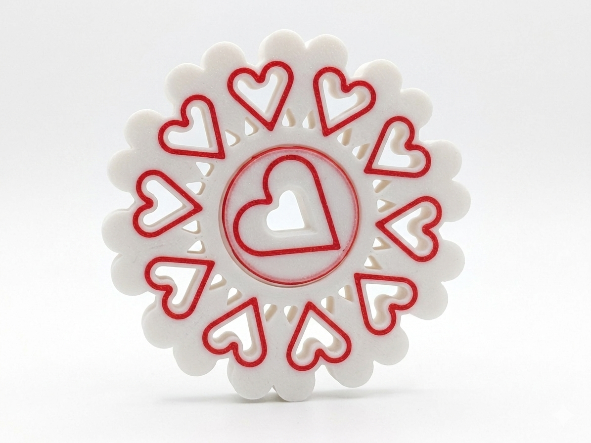 Infinity Heart – Kinetic Fidget