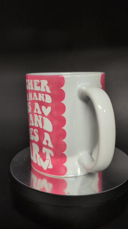 Teacher Thank you Mug 11 Oz- Open a Mind Predesigned